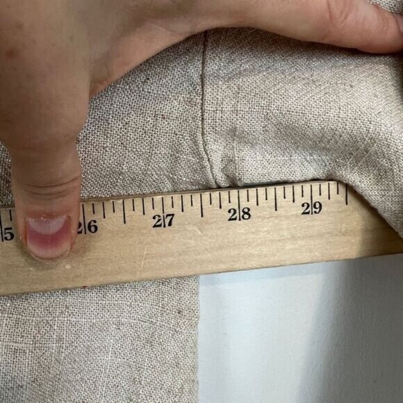 Vintage Royal Belle Womens One Size Beige  Western Cottage Button Down Shirt Top - Picture 9 of 11